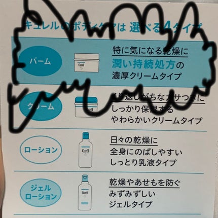 モイスチャーバーム ジャー/キュレル/フェイスクリームを使ったクチコミ(2枚目)