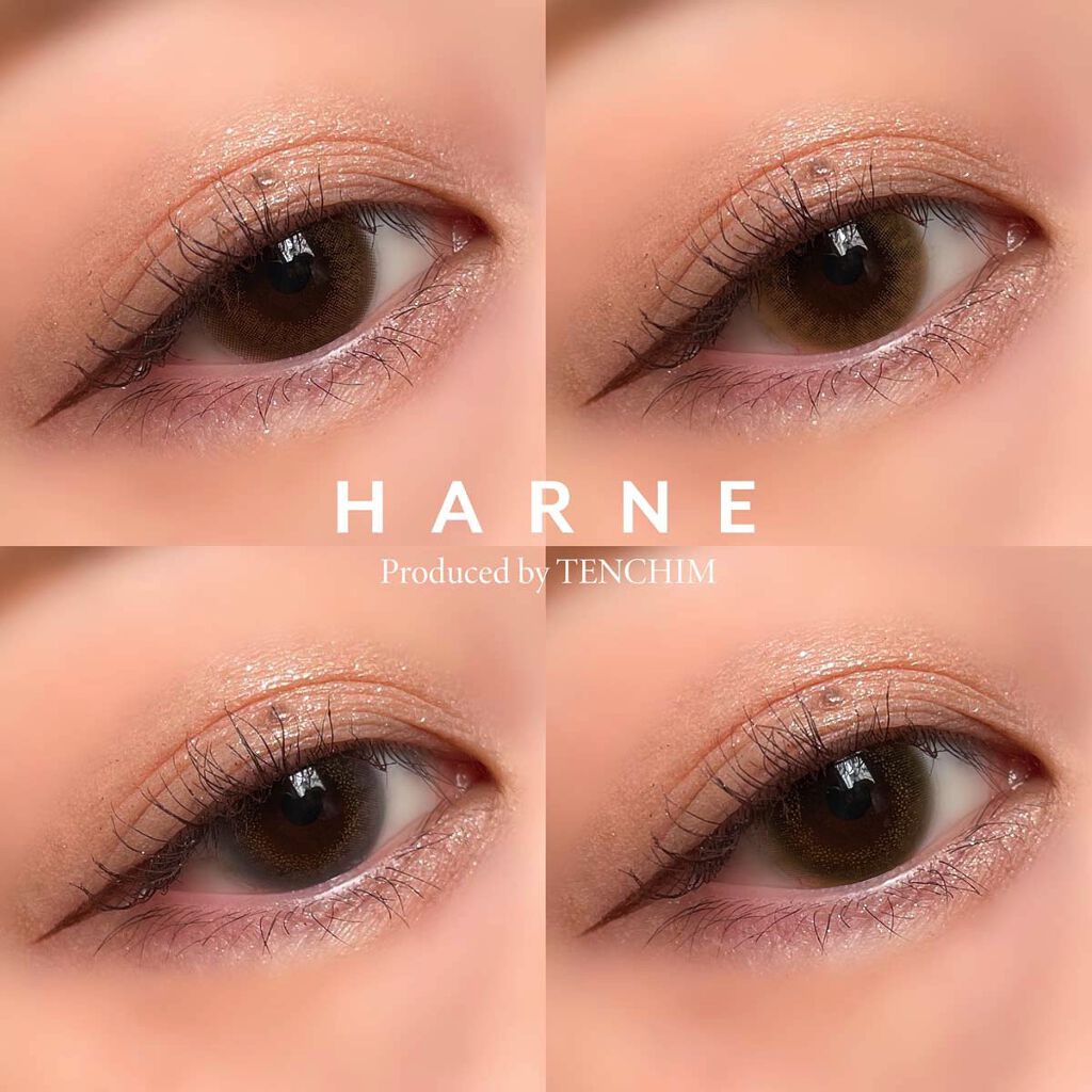 HARNE 1day/HARNE/ワンデー（１DAY）カラコンを使ったクチコミ（3枚目）