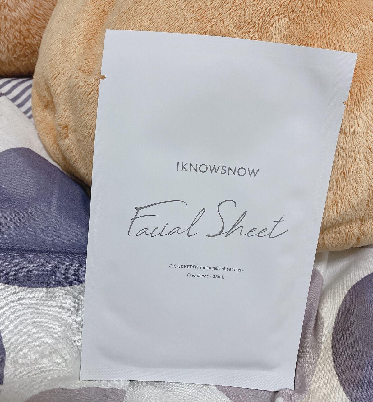 フェイシャルシート/IKNOWSNOW/シートマスク・パックを使ったクチコミ（2枚目）
