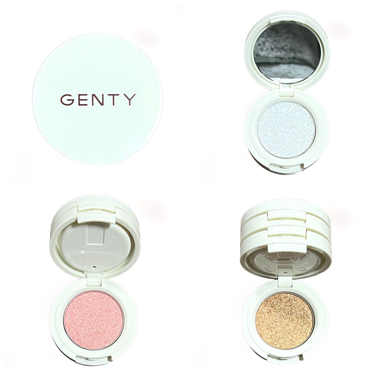 ジェンティー マルチ ラブ パレット  ステラ フェスタ グリッター アイシャドウ/GENTY/ジェル・クリームアイシャドウを使ったクチコミ（1枚目）