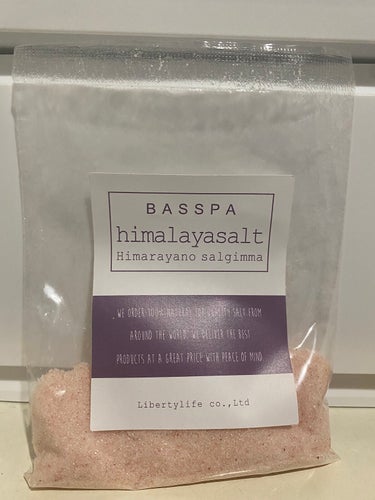 BASSPA エプソムソルト ヒマラヤ岩塩/BASSPA/入浴剤を使ったクチコミ（1枚目）