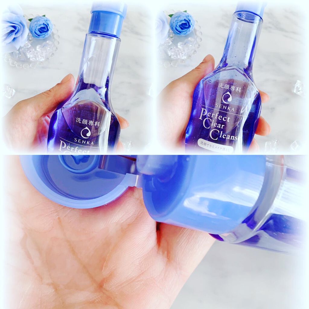 洗顔専科 パーフェクトクリアクレンズ/SENKA(専科)/クレンジングジェルを使ったクチコミ(2枚目)