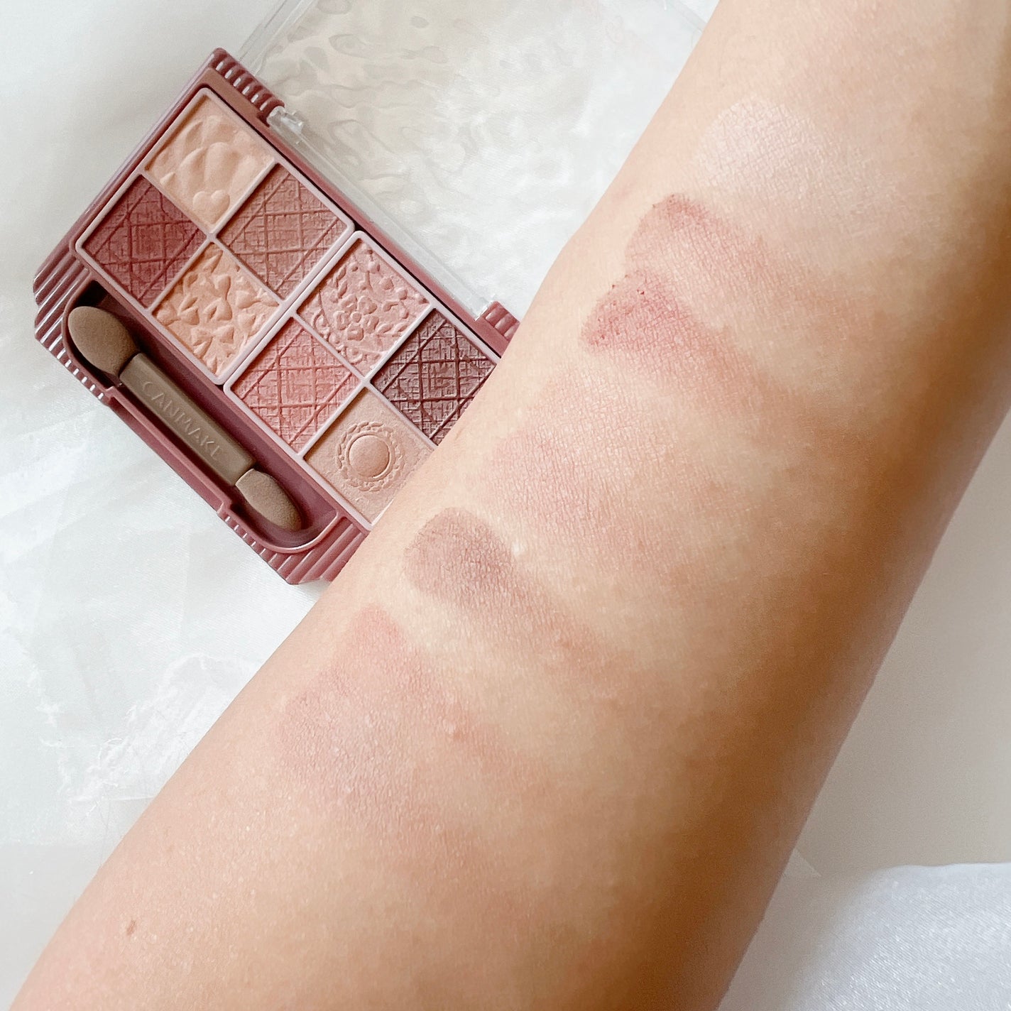 プティパレットアイズ(マットタイプ)/キャンメイク/パウダーアイシャドウを使ったクチコミ(6枚目)