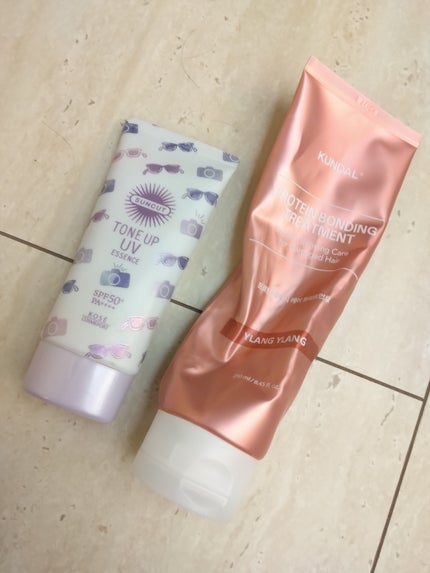 トーンアップUV エッセンス/サンカット®/日焼け止めローションを使ったクチコミ(1枚目)