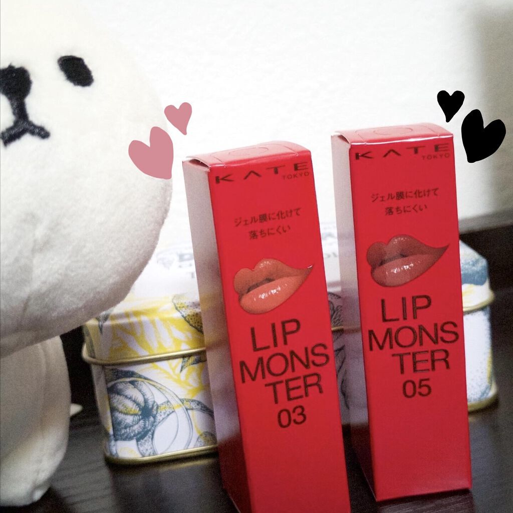 ケイト リップモンスター/KATE/口紅を使ったクチコミ（2枚目）