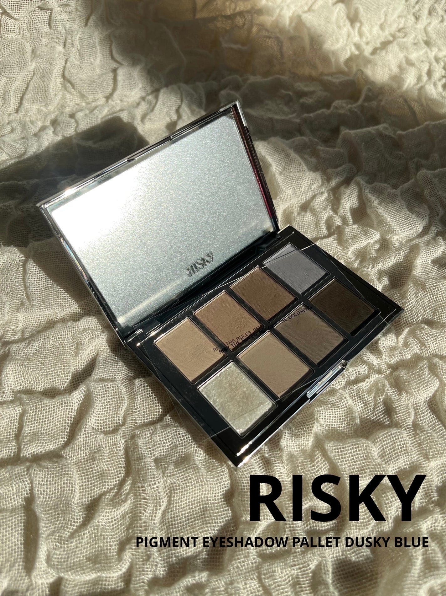 PIGMENT EYESHADOW PALETTE /RISKY /アイシャドウパレットを使ったクチコミ(1枚目)
