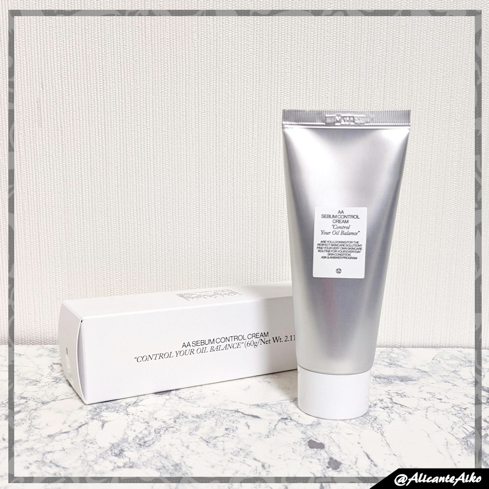 AA SEBUM CONTROL CERAM /Shangpree/フェイスクリームを使ったクチコミ（1枚目）