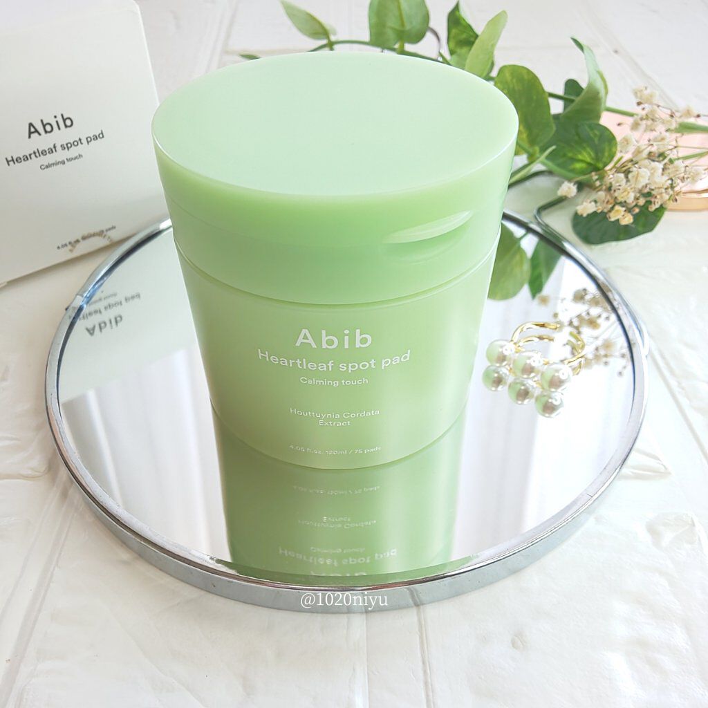 ドクダミカーミングタッチスポットパッド/Abib /トナーパッドを使ったクチコミ（2枚目）