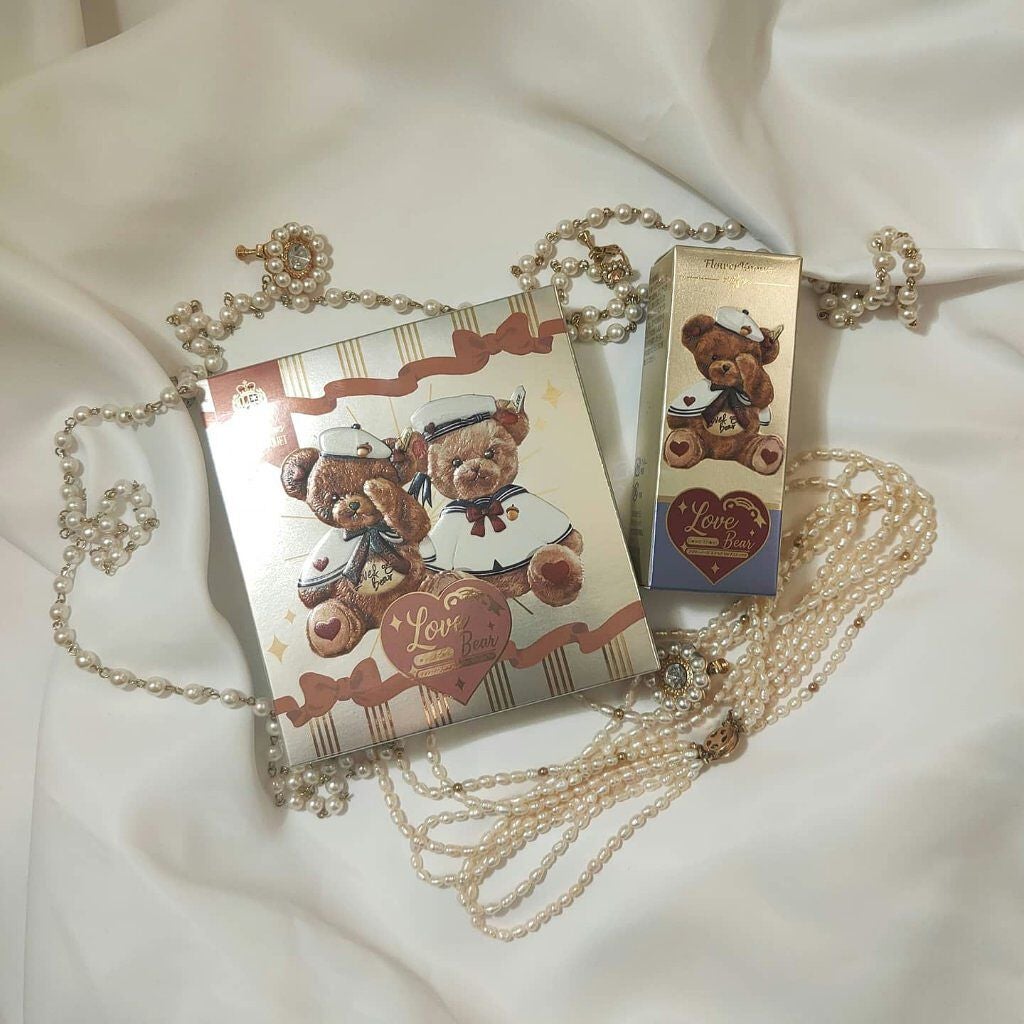 Love Bear 9色 アイシャドウパレット/FlowerKnows/アイシャドウパレットを使ったクチコミ(2枚目)