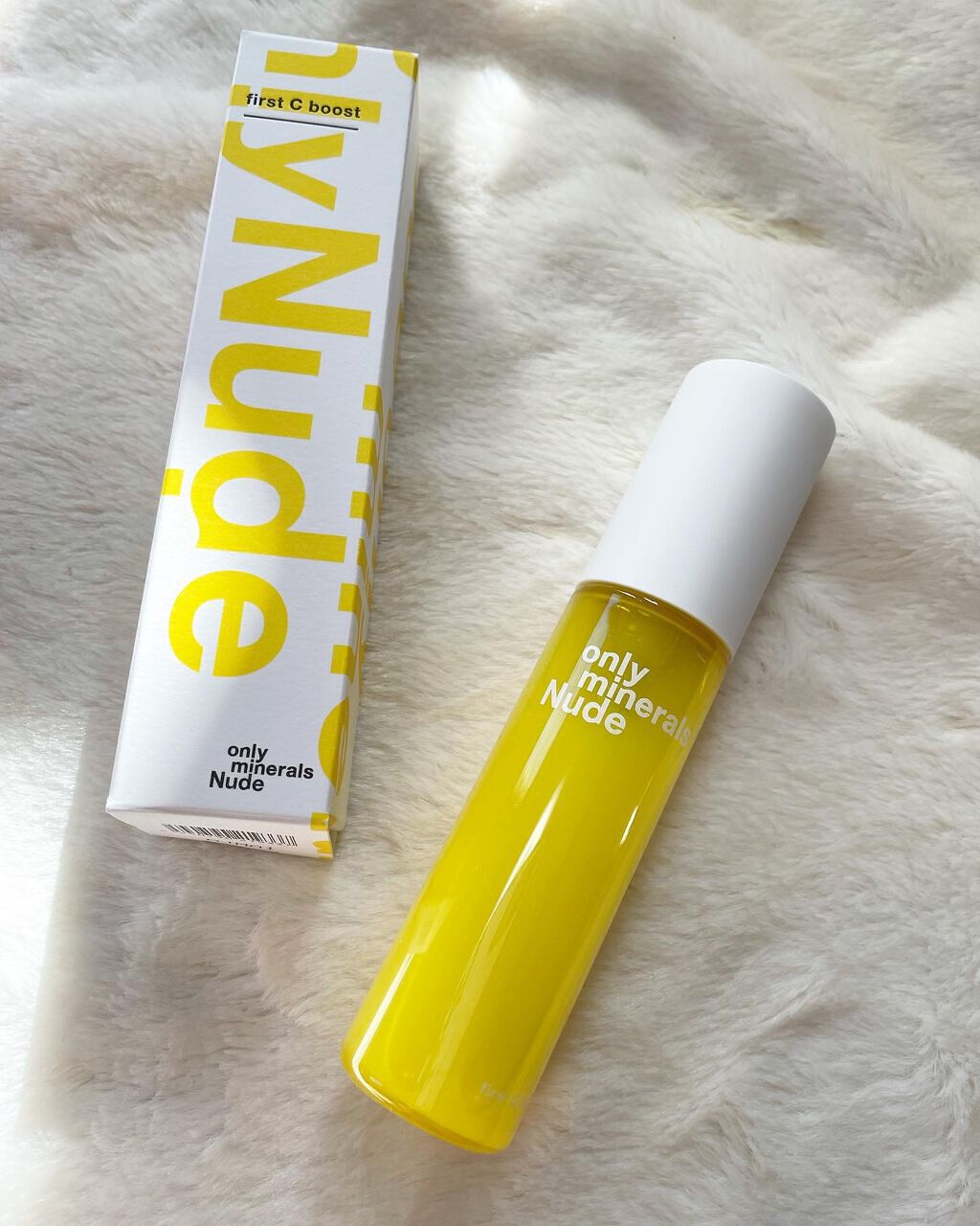 Nude ファーストCブースト/ONLY MINERALS/美容液を使ったクチコミ(1枚目)
