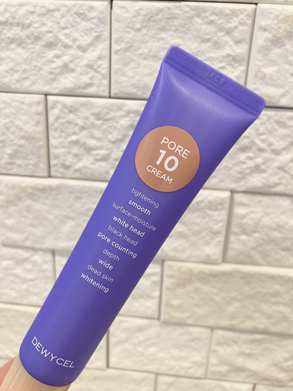 ポアーテンクリーム/DEWYCEL/化粧下地を使ったクチコミ（2枚目）