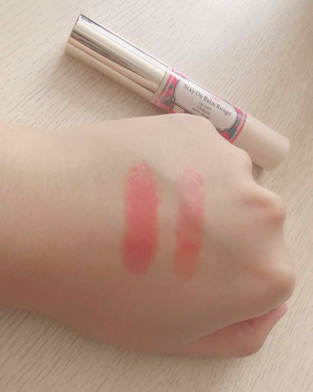 ステイオンバームルージュ/キャンメイク/口紅を使ったクチコミ（2枚目）