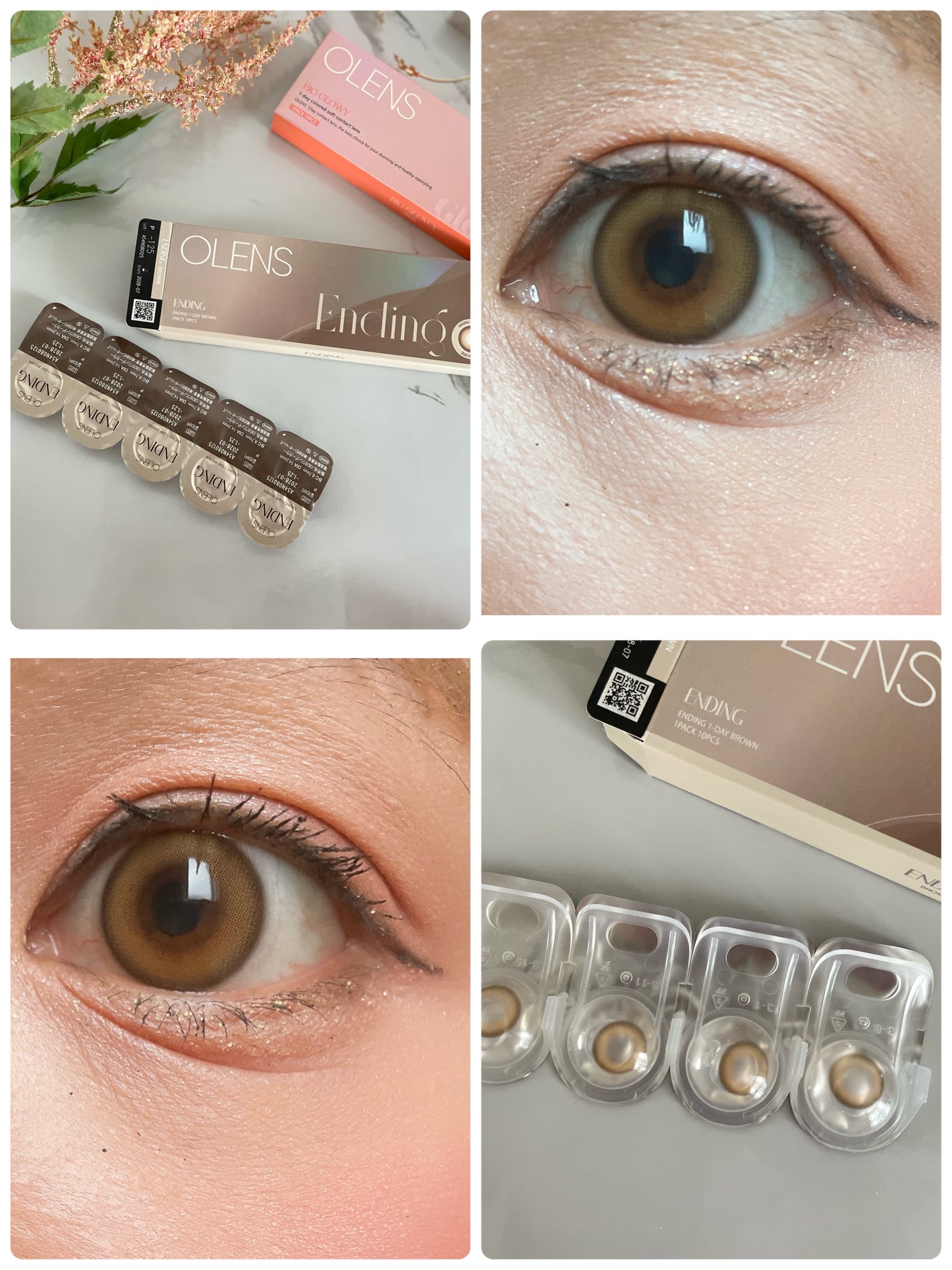 Ending 1day/OLENS/ワンデー(1DAY)カラコンを使ったクチコミ(5枚目)