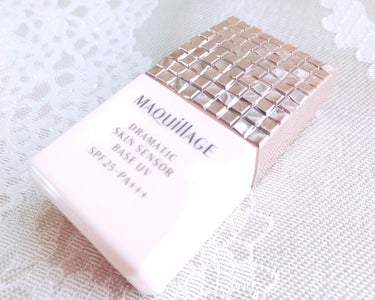 
〜‪MAQuillAGE 
DRAMATIC SKIN SENSOR BASE UV 〜

お試しミニサイズ(10mL)使ってみました◡̈*✧
全くテカらない!!! と、まではいかないけど
全然違う…