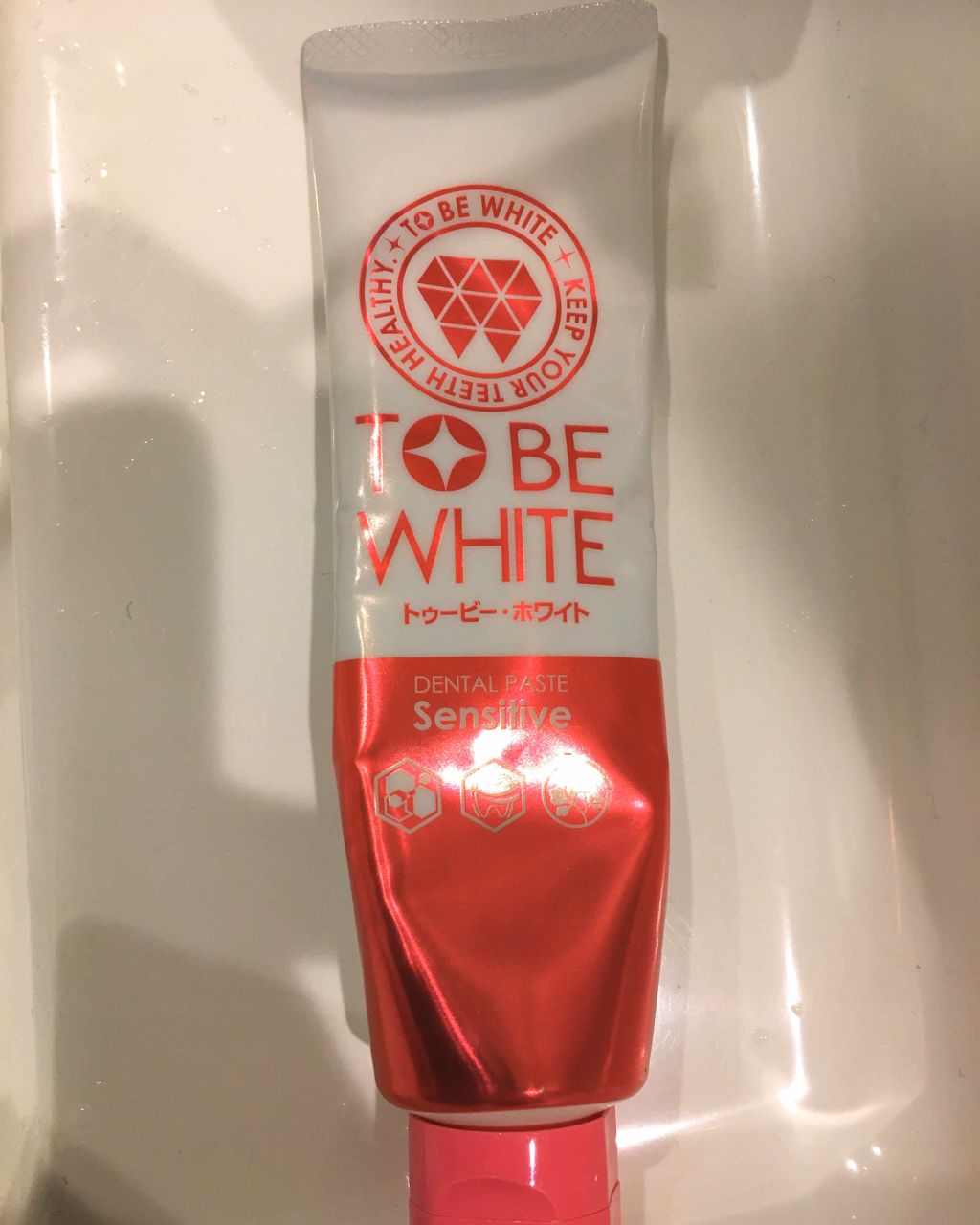 ホワイトニング 薬用 デンタルペースト/トゥービーフレッシュ/歯磨き粉を使ったクチコミ（3枚目）