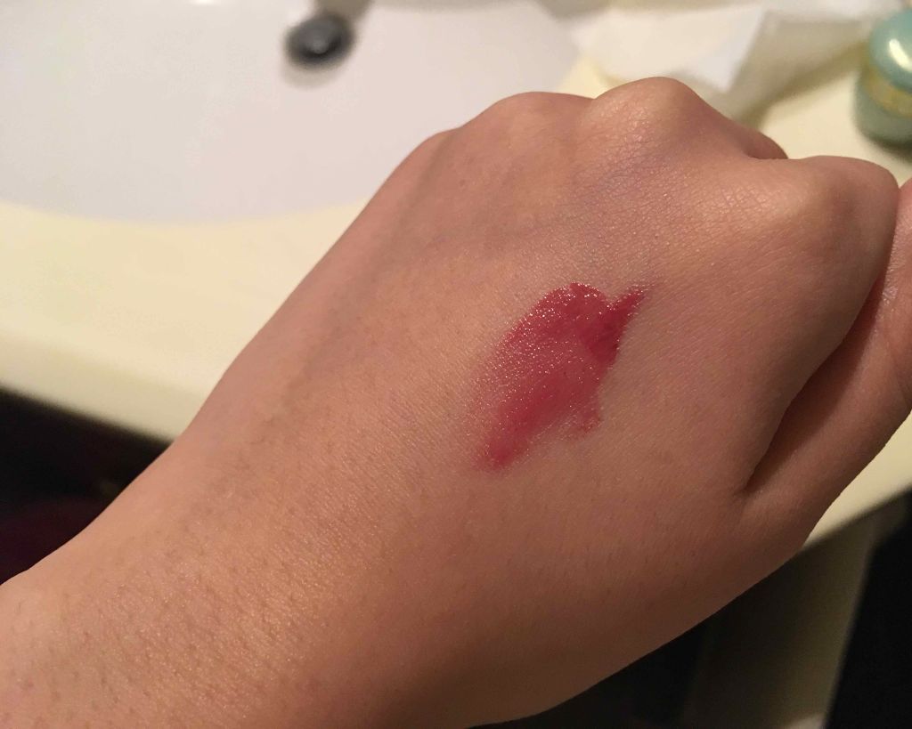 キス プランピング リップ クリーム 535 スパイスド ベリー/REVLON/リップクリームを使ったクチコミ（2枚目）