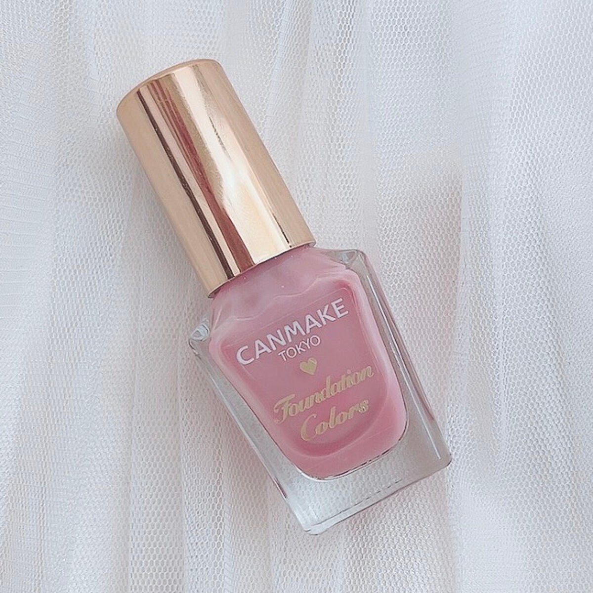 ファンデーションカラーズ/キャンメイク/マニキュアを使ったクチコミ(2枚目)