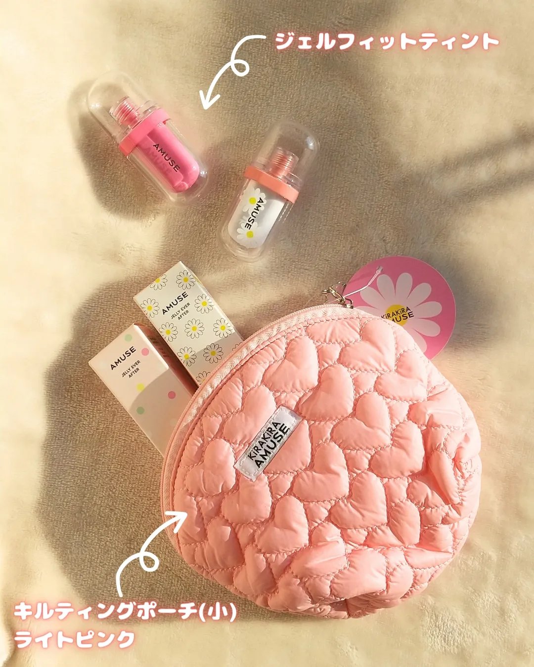 ジェルフィットティント 10 フィグジャム/AMUSE/リップティントを使ったクチコミ（2枚目）