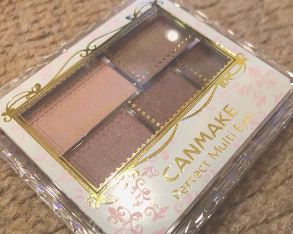 パーフェクトマルチアイズ/キャンメイク/アイシャドウパレットを使ったクチコミ(1枚目)