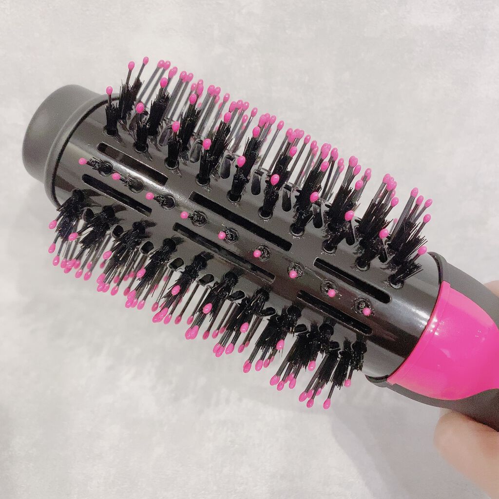 ボリューマイザーヘアードライヤーブラシ/REVLON/ヒートブラシを使ったクチコミ(4枚目)
