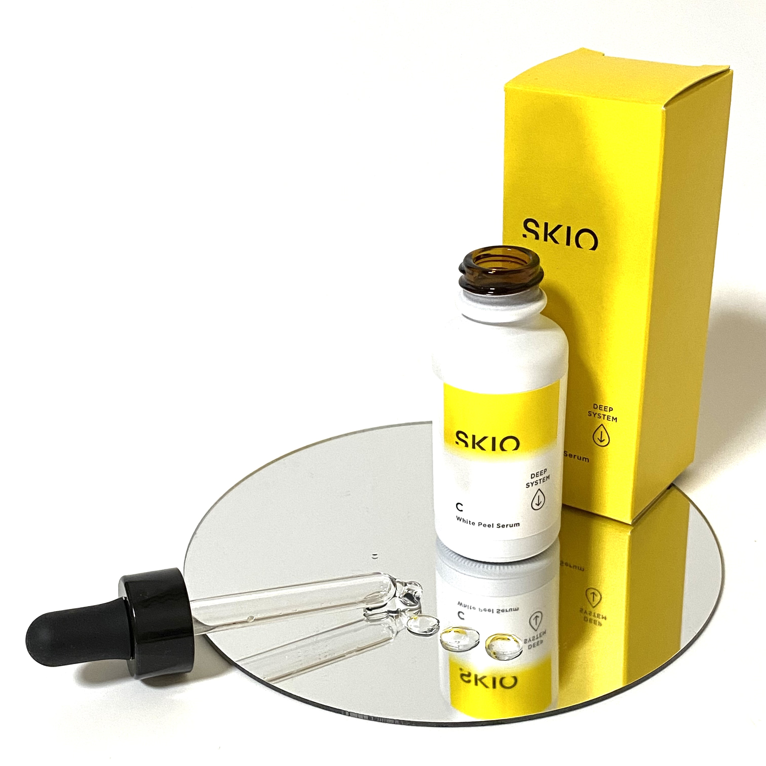 スキオVCホワイトピールセラム/SKIO/美容液を使ったクチコミ（3枚目）