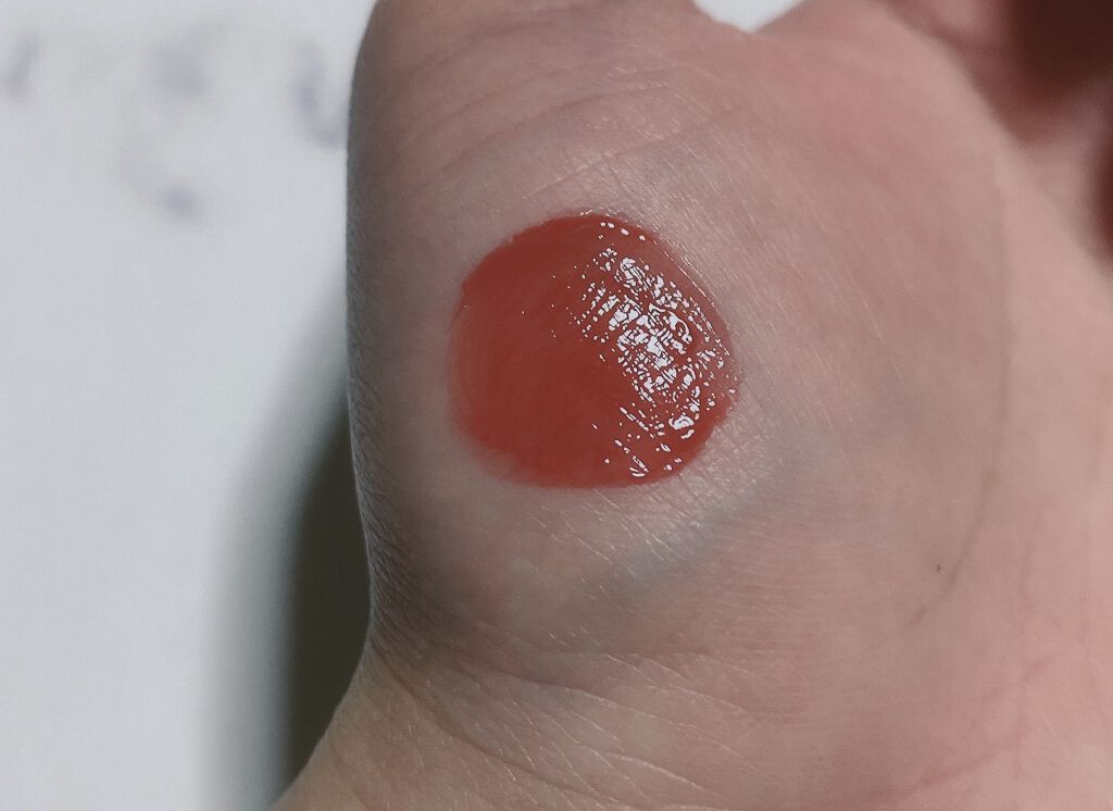 グラスティングウォーターティント/rom&nd/リップティントを使ったクチコミ（2枚目）