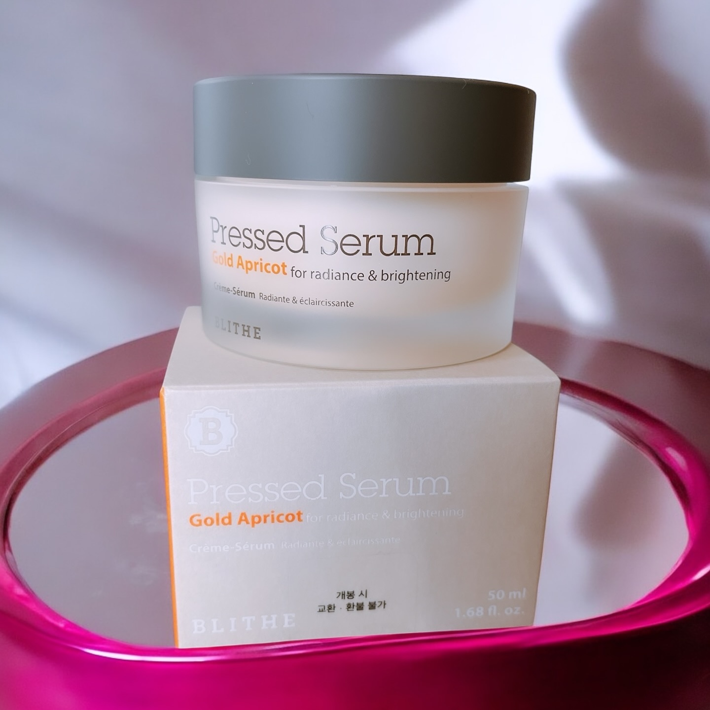 Pressed Serum Gold Apricot/BLITHE/美容液を使ったクチコミ（1枚目）