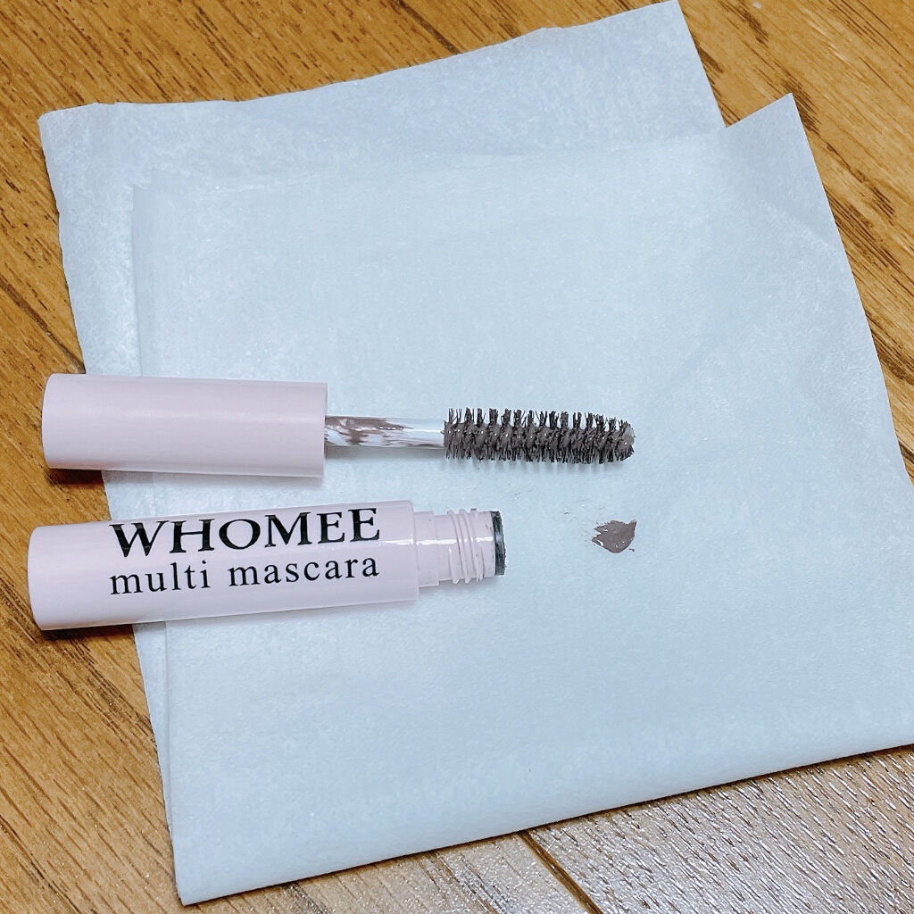 マルチマスカラ/WHOMEE/眉マスカラを使ったクチコミ（1枚目）