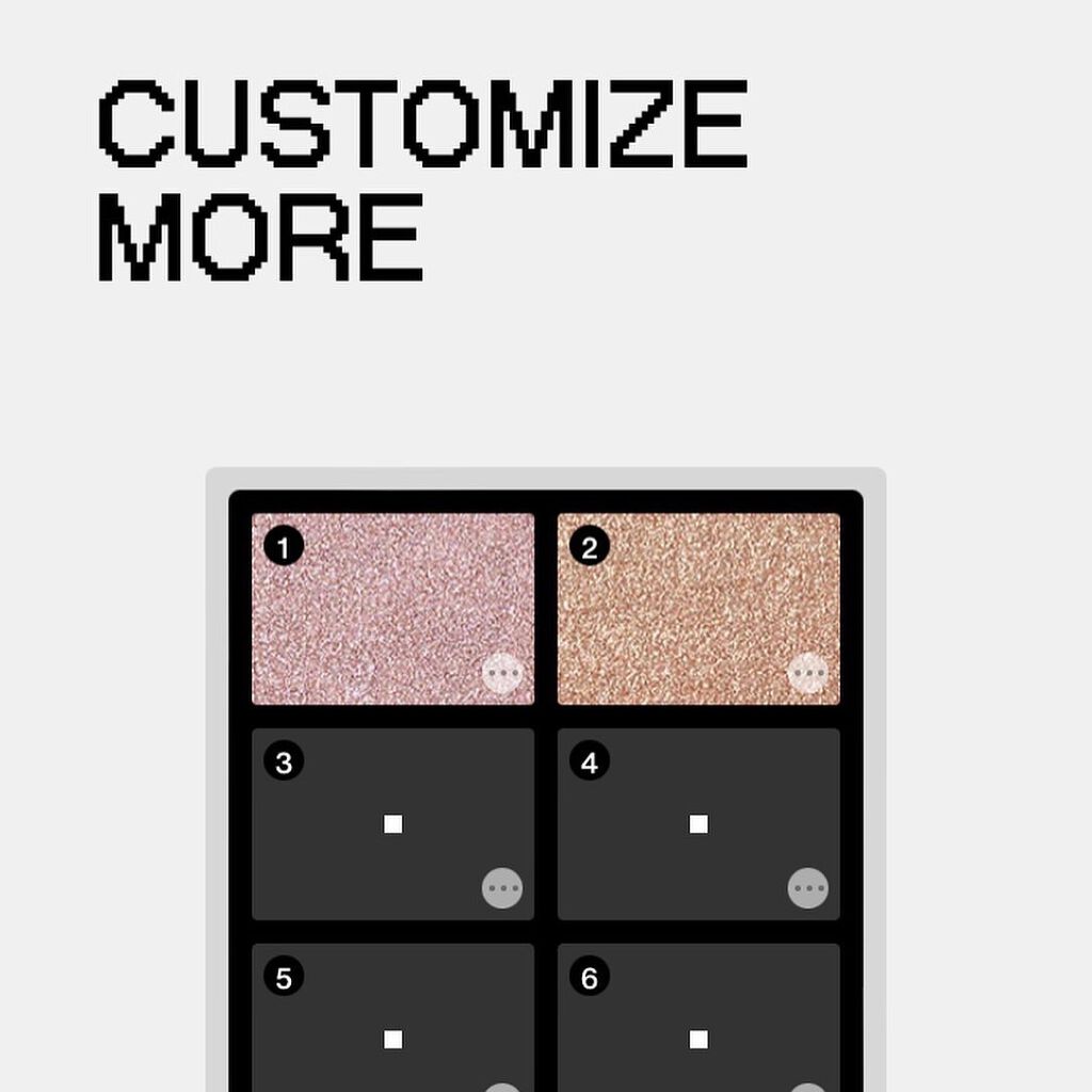 MY MIXED PALETTE 6色カスタムパレット 02 FAME/MN/マルチパレットを使ったクチコミ（3枚目）