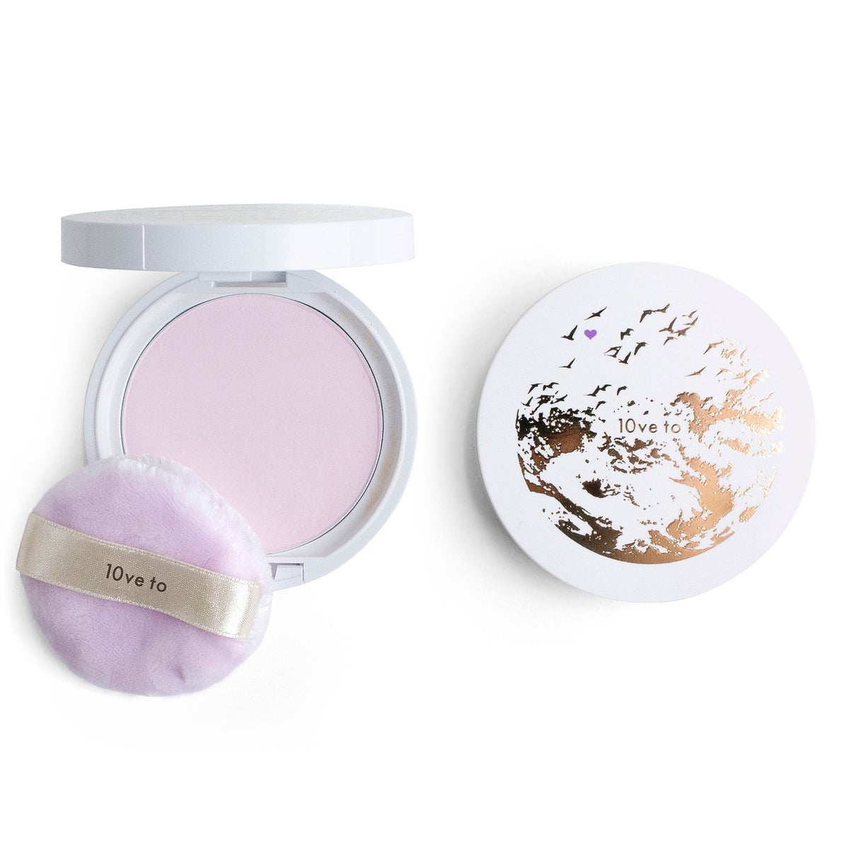 10ve to UVパウダー ラベンダー ケース付き10g