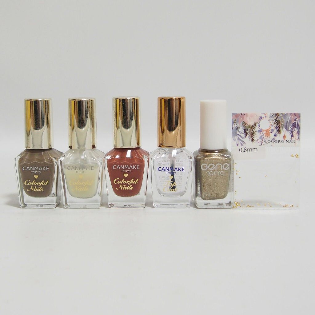 カラフルネイルズ/キャンメイク/マニキュアを使ったクチコミ(5枚目)