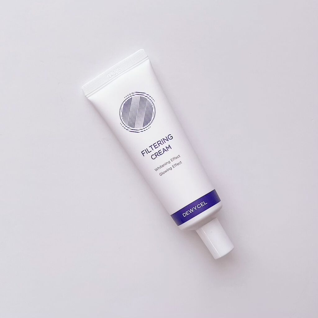 フィルタリングクリーム/DEWYCEL/日焼け止めクリームを使ったクチコミ(3枚目)