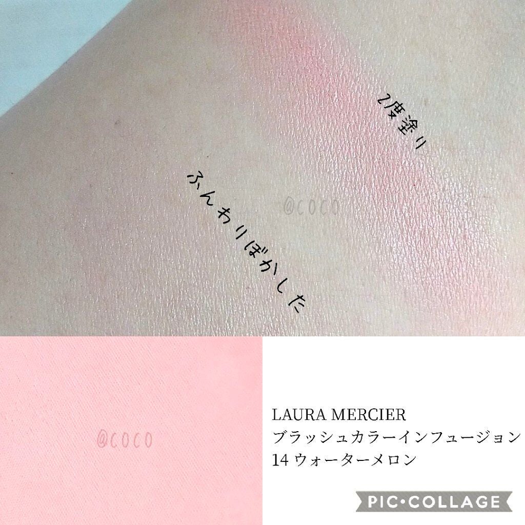 ブラッシュ カラー インフュージョン/ローラ メルシエ/パウダーチークを使ったクチコミ(2枚目)