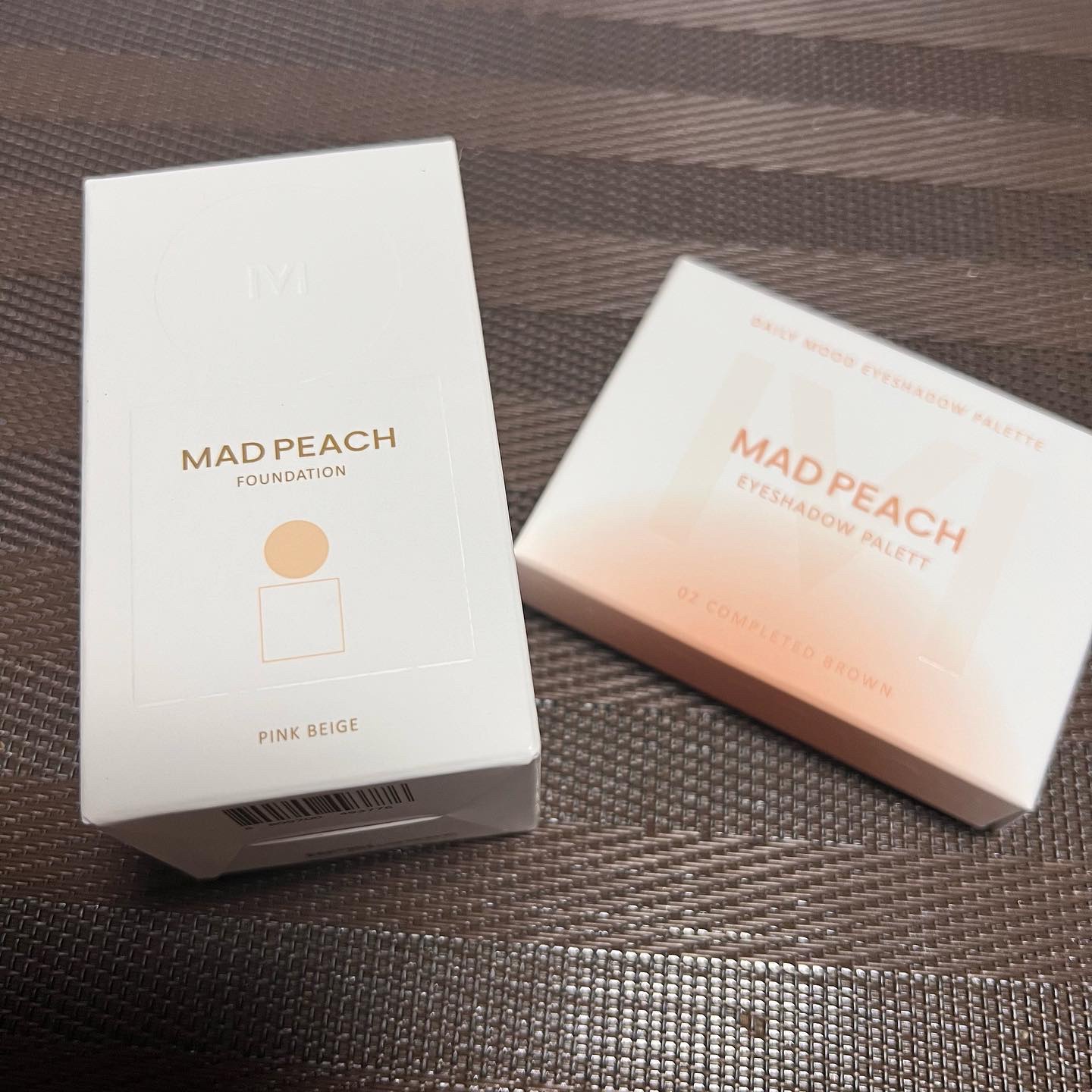 デイリームードアイシャドウパレット/MAD PEACH/アイシャドウパレットを使ったクチコミ（1枚目）