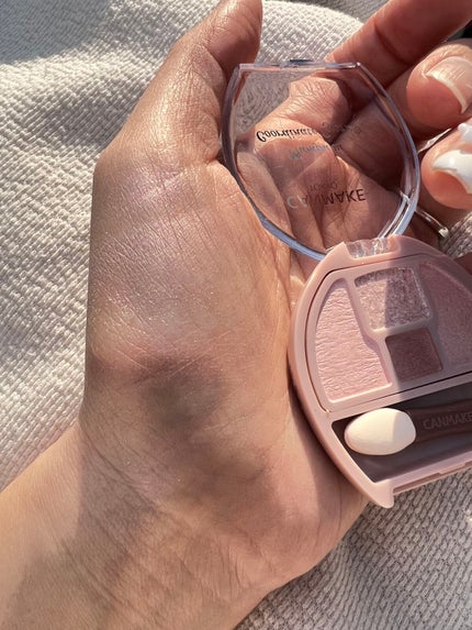 プランぷくコーデアイズ/キャンメイク/パウダーアイシャドウを使ったクチコミ(3枚目)