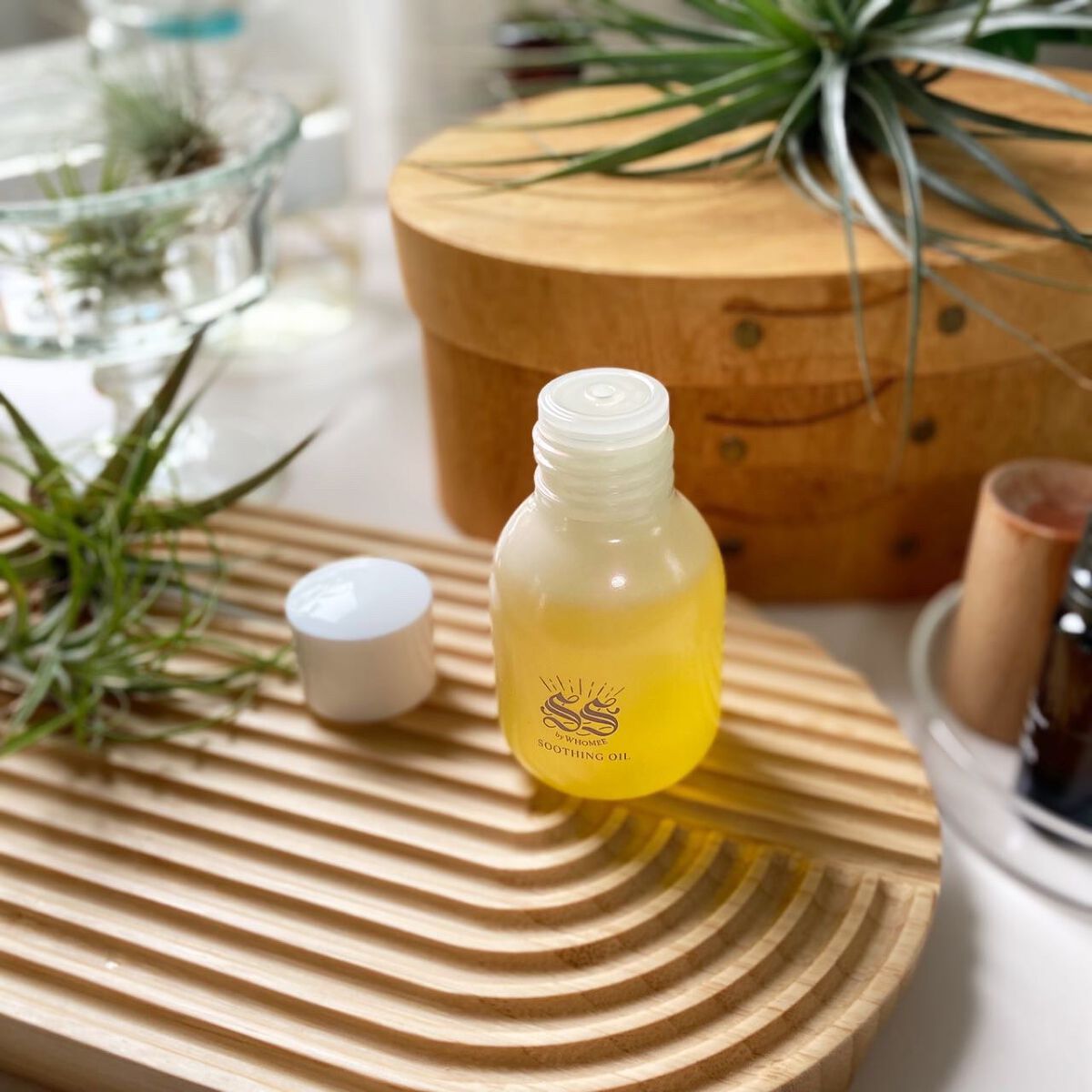 スージングオイル/SS by WHOMEE/フェイスオイルを使ったクチコミ（2枚目）