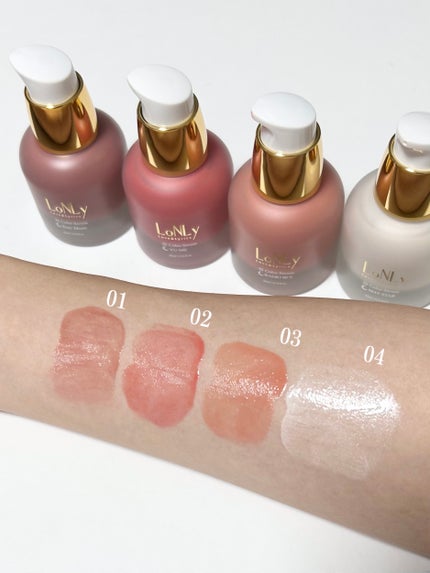 3S カラーセラム/LoNLy /リキッドチークを使ったクチコミ(2枚目)