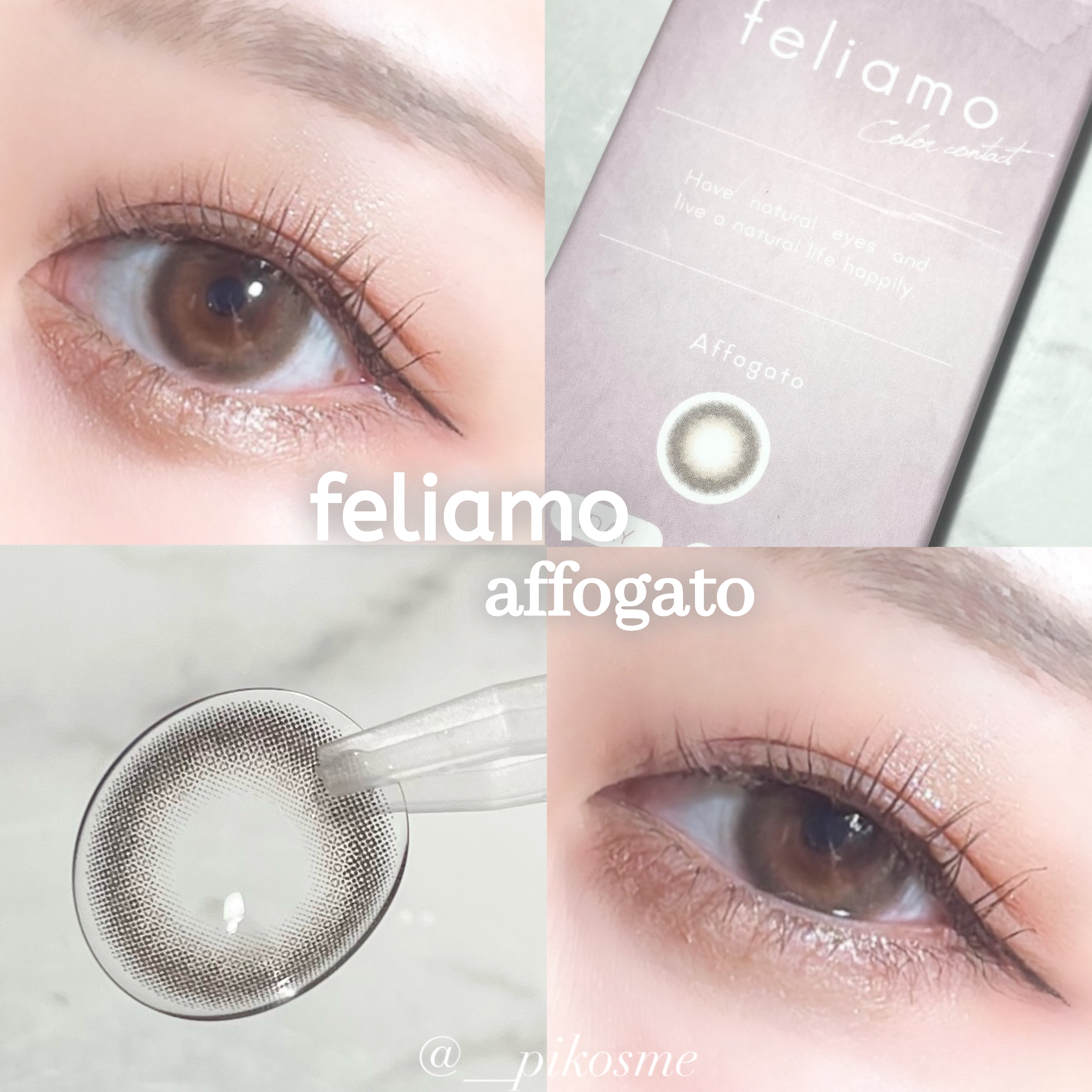 feliamo 1day/feliamo/ワンデー（１DAY）カラコンを使ったクチコミ（1枚目）