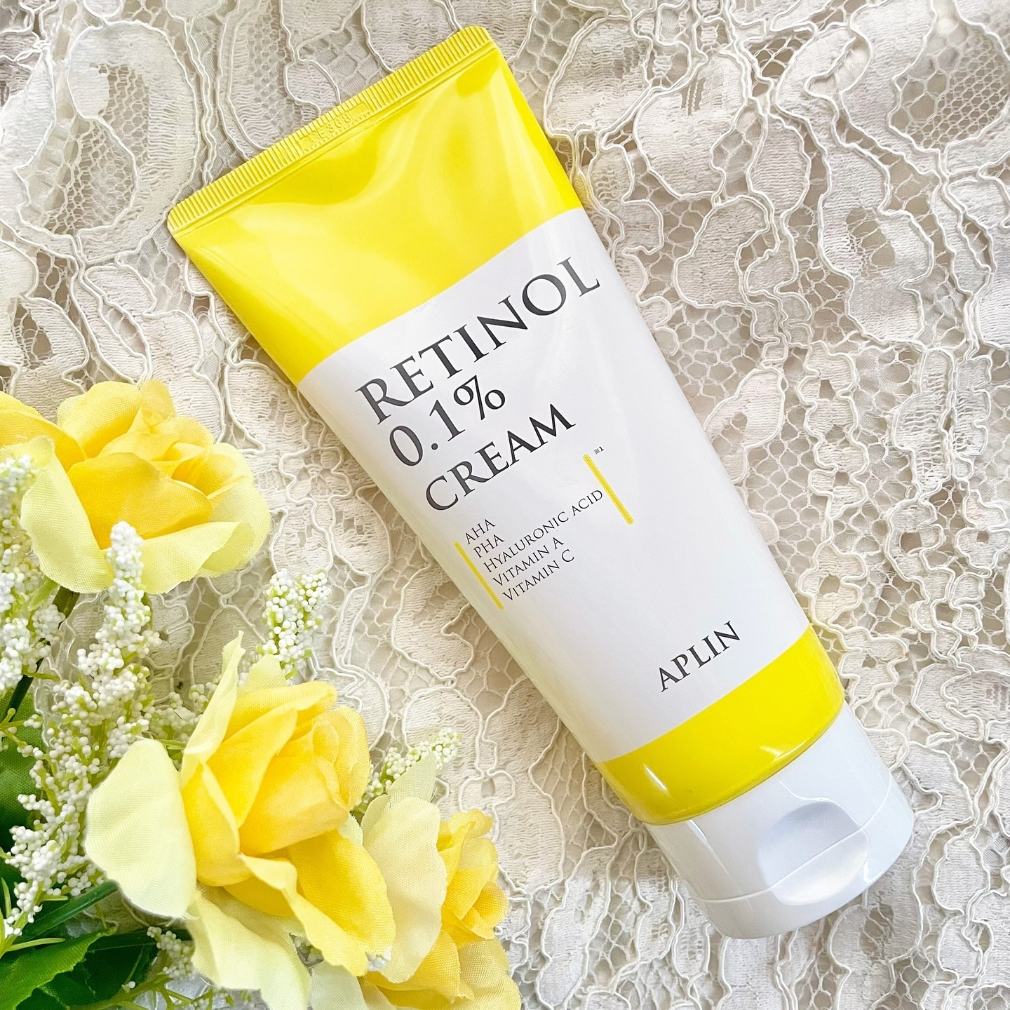 レチノール0.1クリーム/APLIN/フェイスクリームを使ったクチコミ（1枚目）