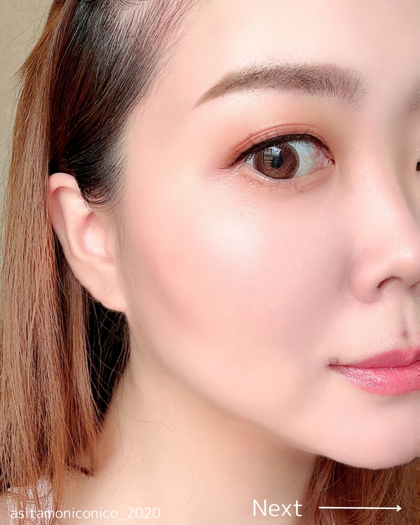 チート顔コントゥアパレット/MilleFée/パウダーハイライトを使ったクチコミ（3枚目）