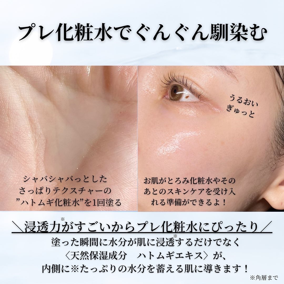 ハトムギ化粧水(ナチュリエ スキンコンディショナー R )/ナチュリエ/化粧水を使ったクチコミ(3枚目)