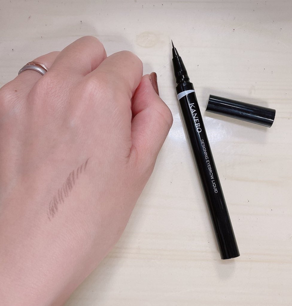デザイニングアイブロウリクイド/KANEBO/リキッドアイブロウを使ったクチコミ(2枚目)