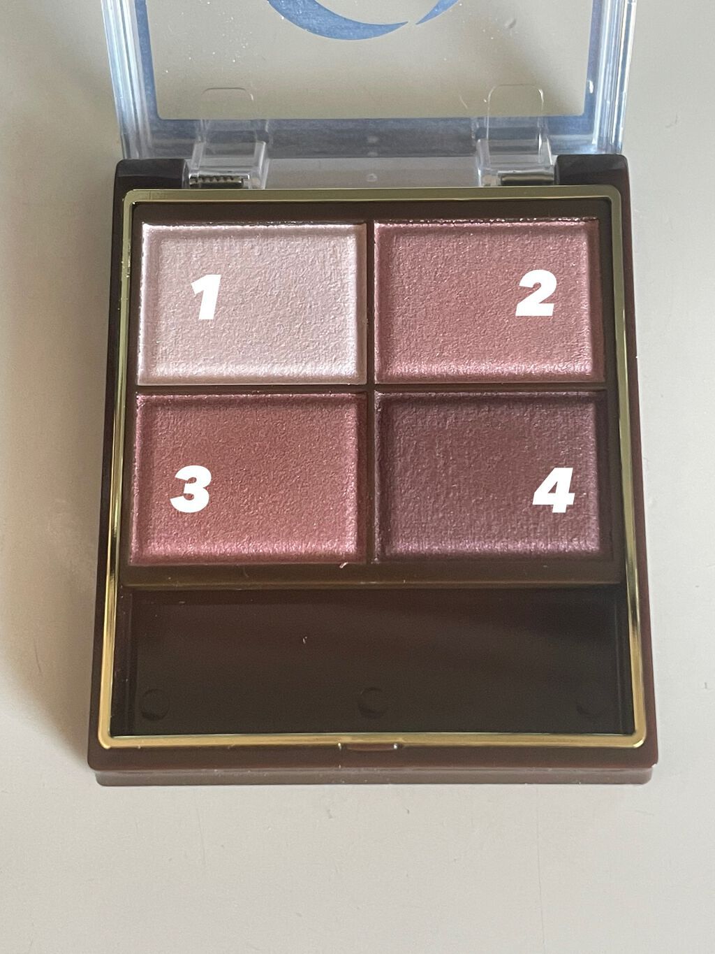 スキニーリッチシャドウ/excel/アイシャドウパレットを使ったクチコミ(2枚目)