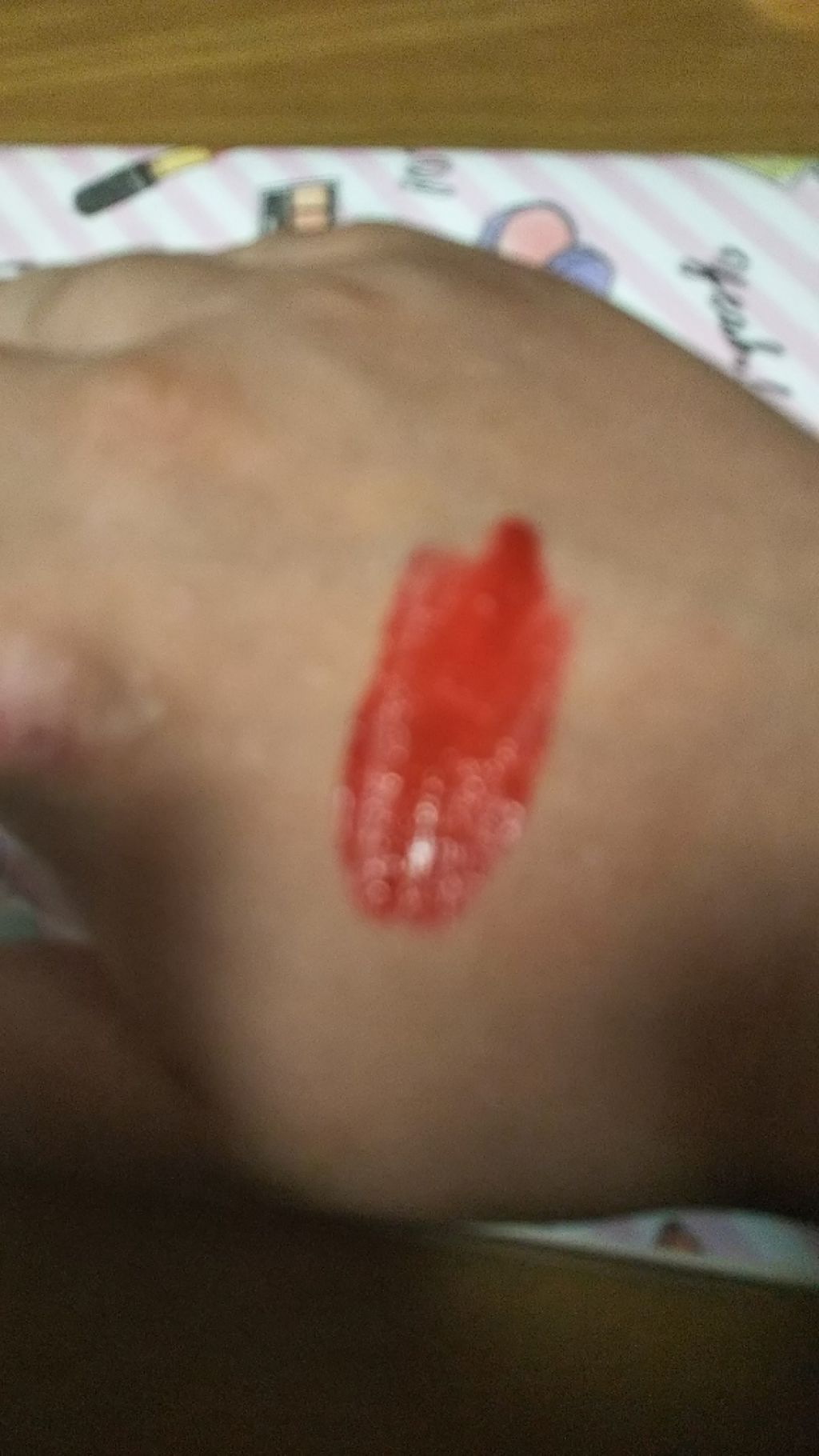 ハートウィンドウリップティントオイルタイプ/VAVI MELLO/リップグロスを使ったクチコミ（2枚目）