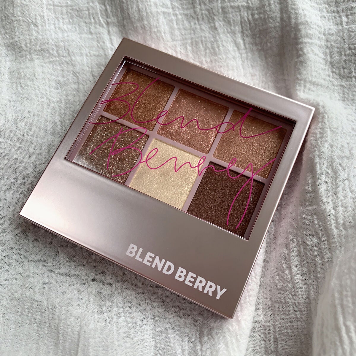 オーラクリエイション/BLEND BERRY/アイシャドウパレットを使ったクチコミ(6枚目)