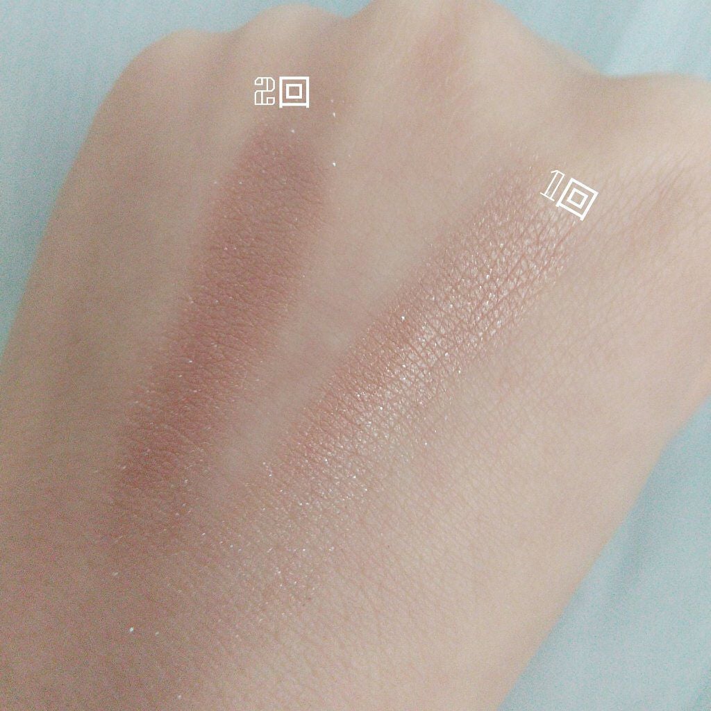 シャドーカスタマイズ/MAJOLICA MAJORCA/単色アイシャドウを使ったクチコミ(2枚目)