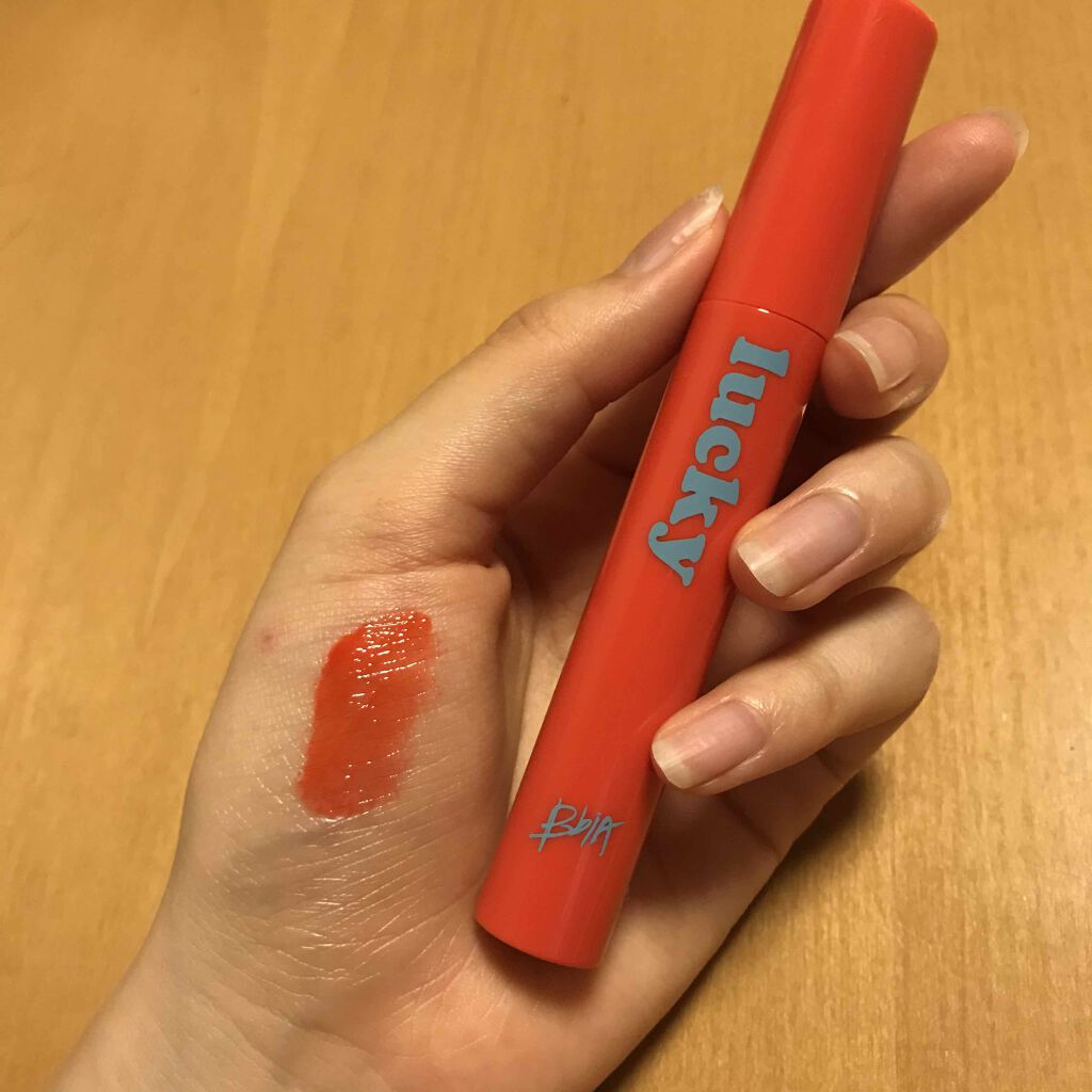 ラッキーシャインティント/BBIA/リップティントを使ったクチコミ（2枚目）