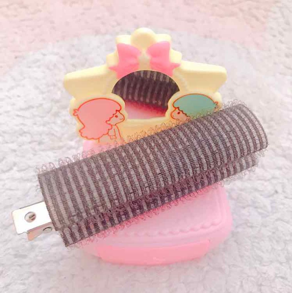 フルリフアリ くるんっと前髪カーラー ブラウン/STYLE+NOBLE/ヘアケアグッズを使ったクチコミ（1枚目）