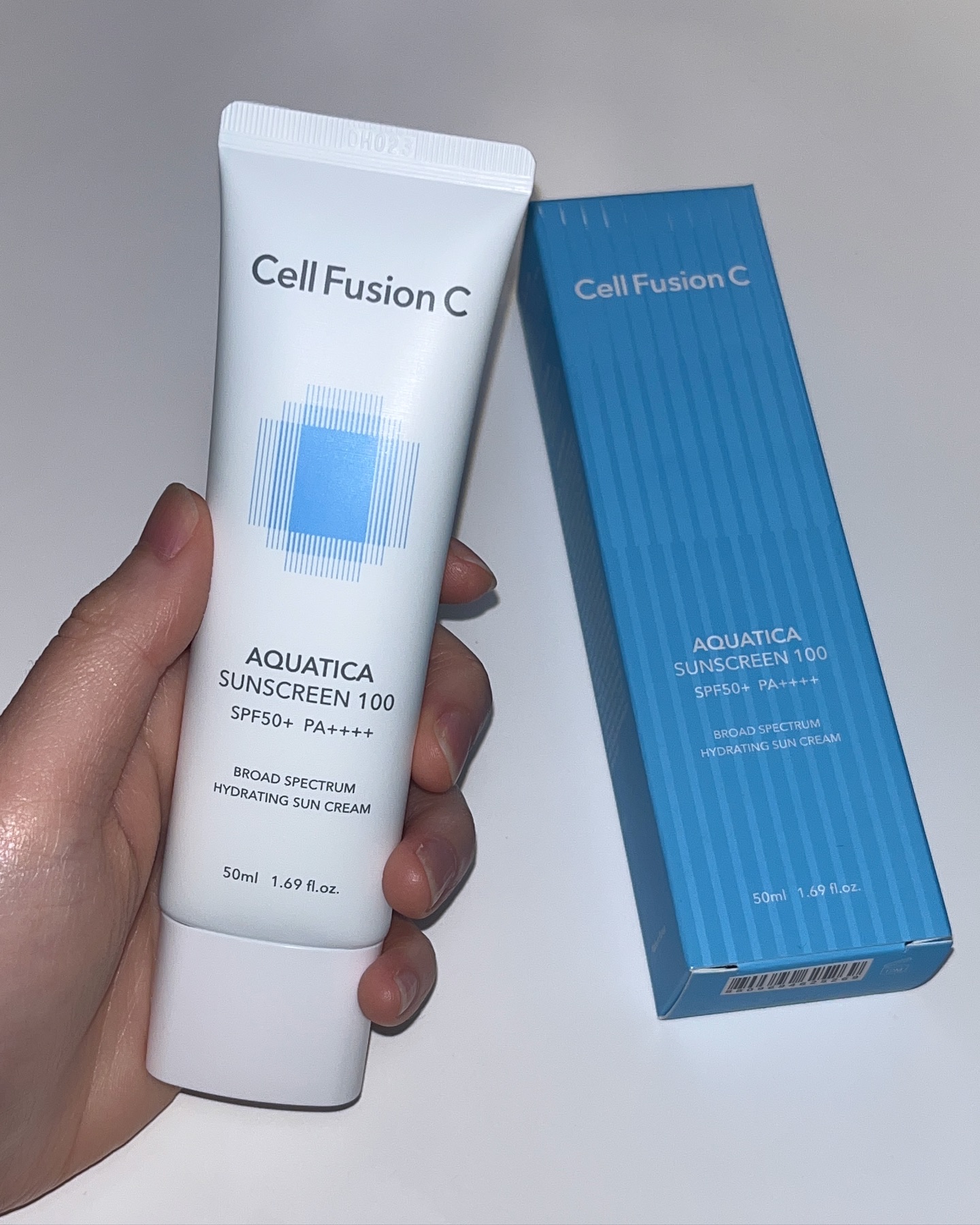 アクアティカサンスクリーン100/Cell Fusion C(セルフュージョンシー)/日焼け止めクリームを使ったクチコミ（1枚目）