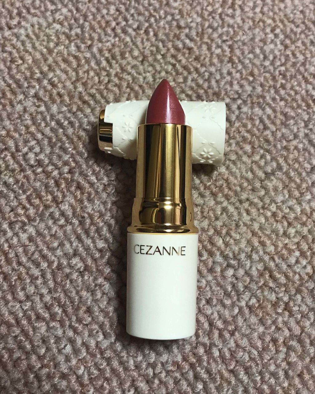 ラスティング リップカラーN/CEZANNE/口紅を使ったクチコミ（1枚目）